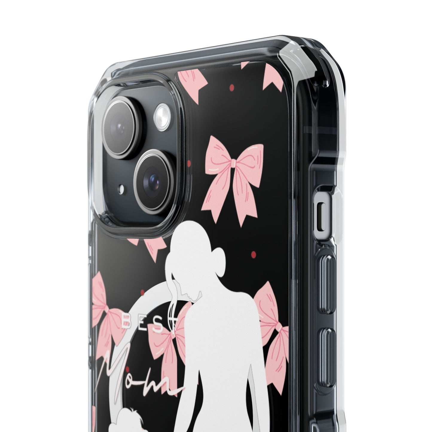 Clear Magnetic Phone Case – Best Mom: My Little Girl