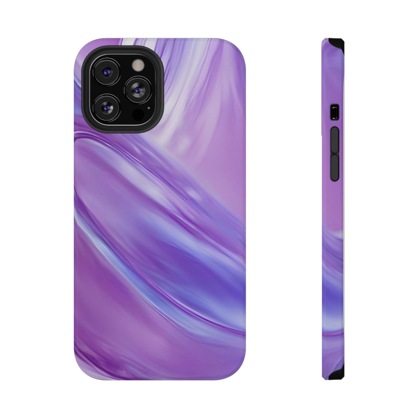Impact-Resistant Phone Case – Lavender Wave