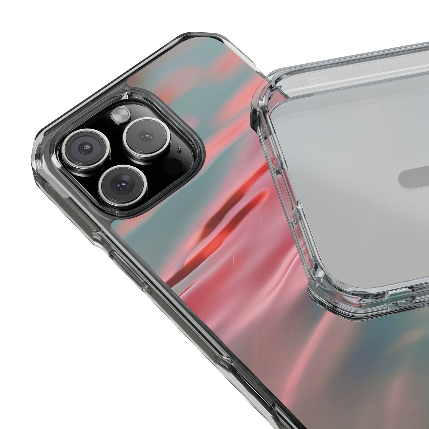 Clear Magnetic Phone Case – Liquid Sunset