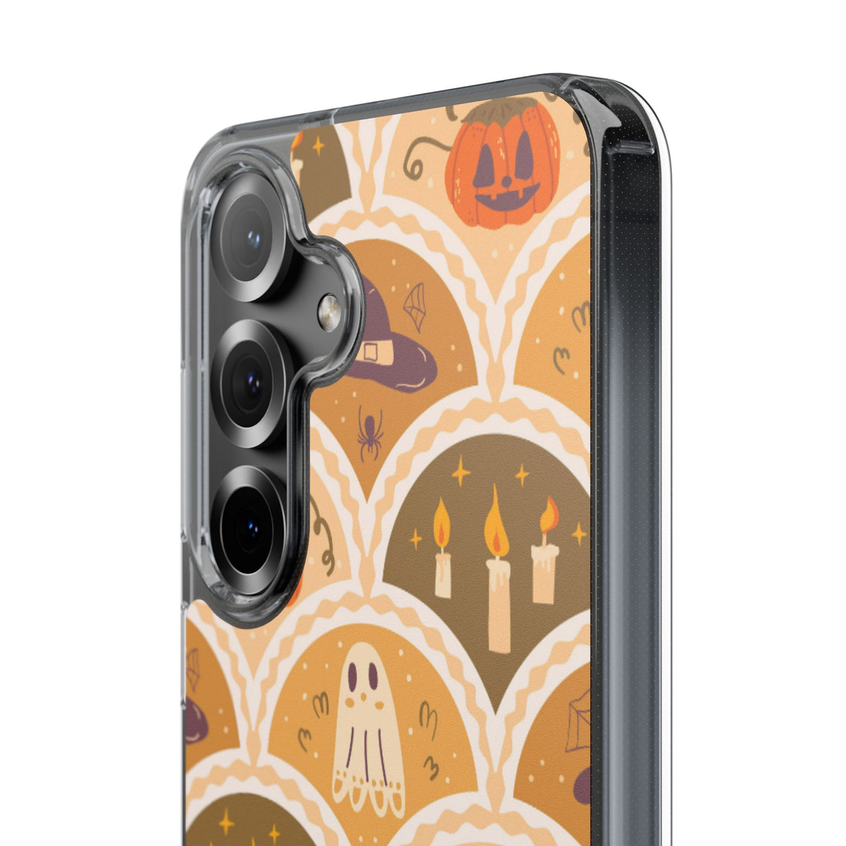 Clear Phone Case – Vintage Haunt – Compatible with iPhone 13–17 & Samsung Galaxy S25–S26 Series