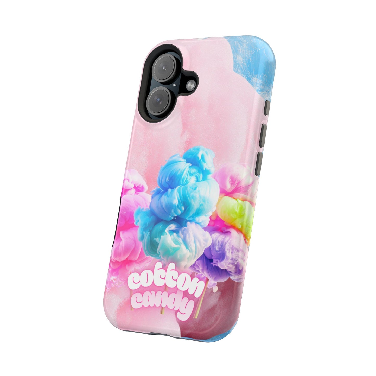 Wireless-Charging Compatible Case – Cotton Candy Dream