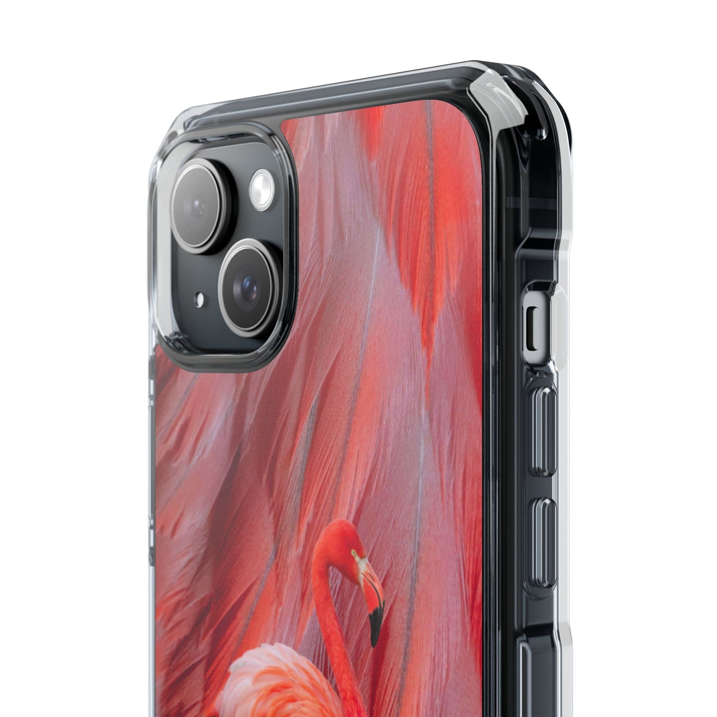 Clear Magnetic Phone Case – Scarlet Plume