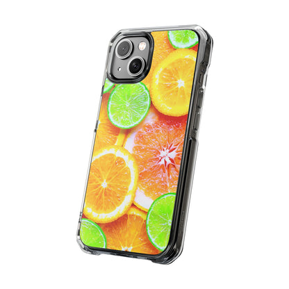 Clear Magnetic Phone Case – Sunkissed Citrus