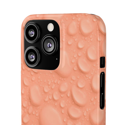 Snap Phone Case – Apricot Rain