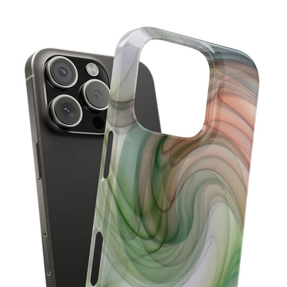 Slim Phone Case – Marble Flow
