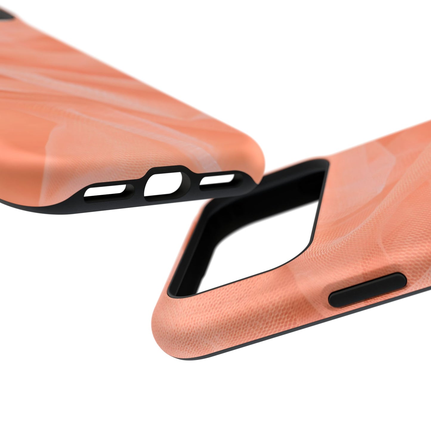 Impact-Resistant Phone Case – Coral Veil