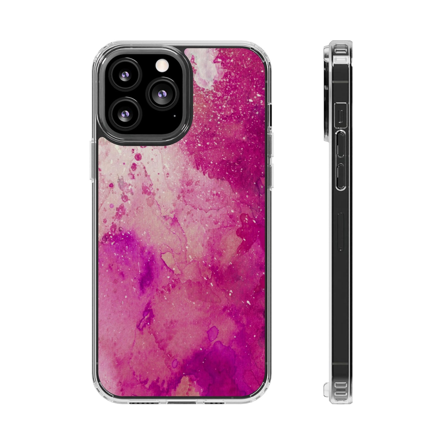 Clear Phone Case – Spilled Wine