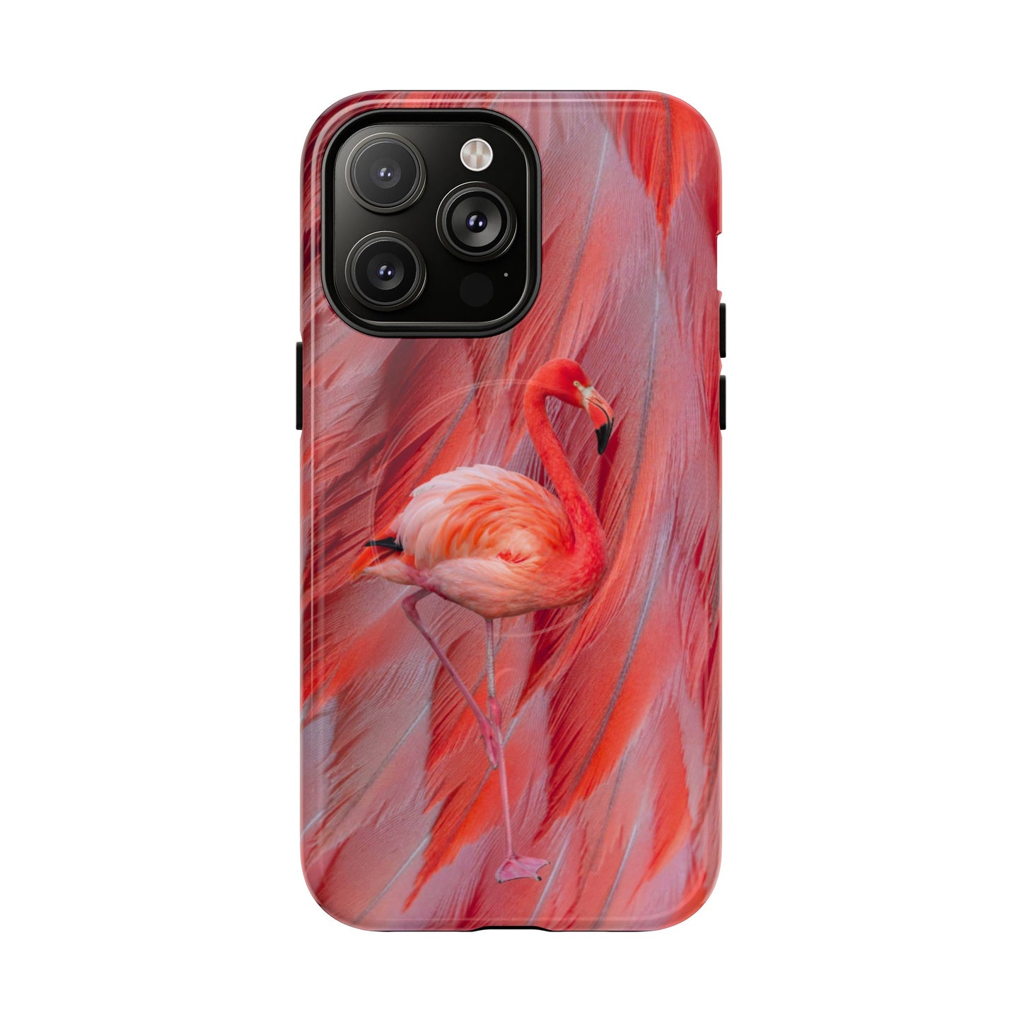 Protective Magnetic Phone Case – Scarlet Plume