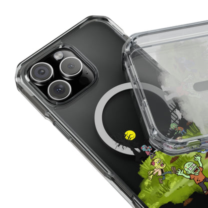 Clear Magnetic Phone Case – Graveyard Shift