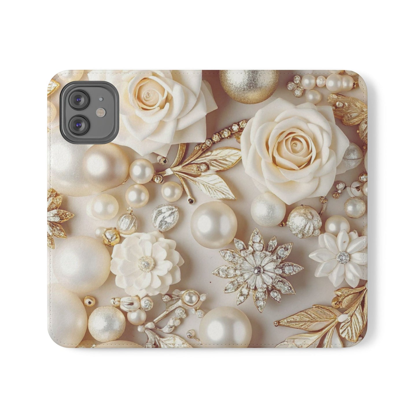 Flip Case – Ivory Opulence