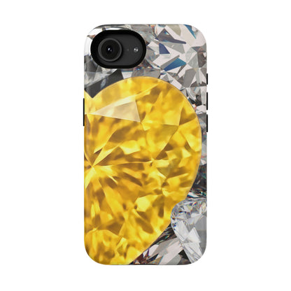 Impact-Resistant Phone Case – Heart of Gold