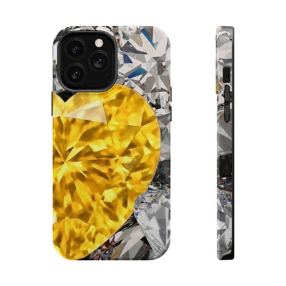 Wireless-Charging Compatible Case – Heart of Gold