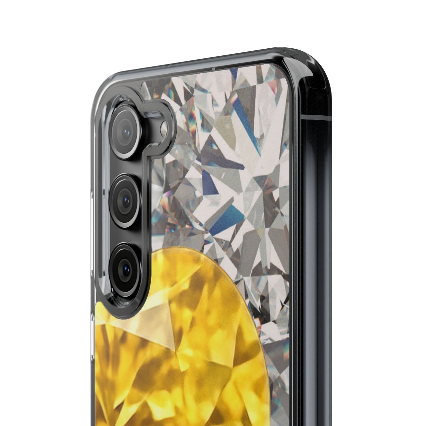 Clear Phone Case – Heart of Gold