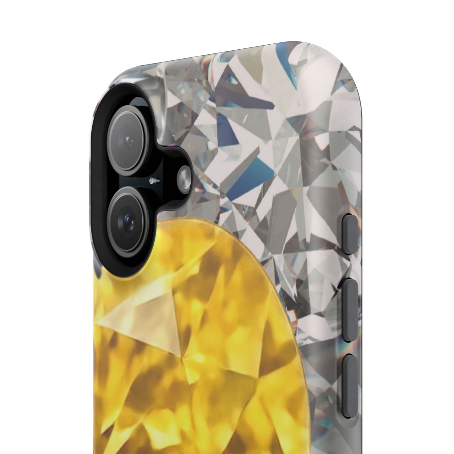 Impact-Resistant Phone Case – Heart of Gold