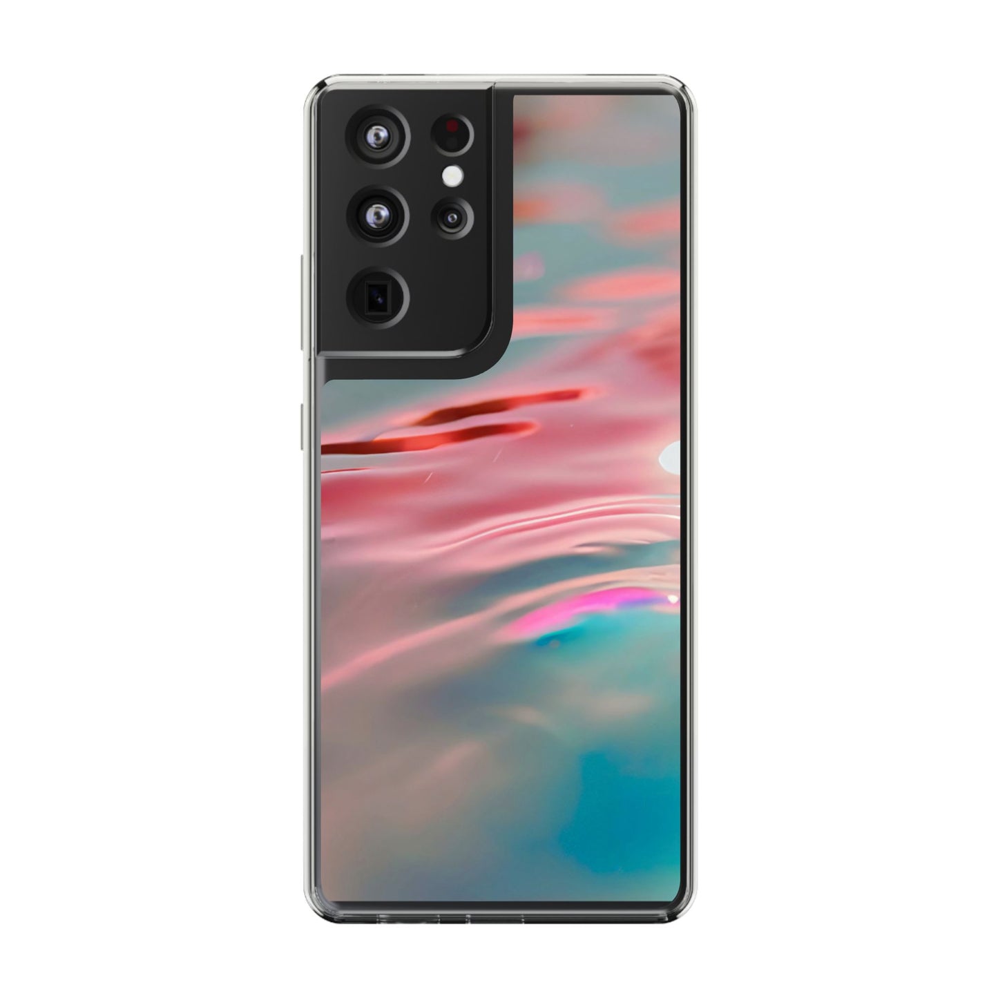 Clear Phone Case – Liquid Sunset