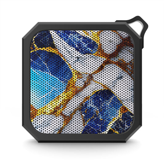 Water-Resistant Bluetooth Speaker – Sapphire Veins