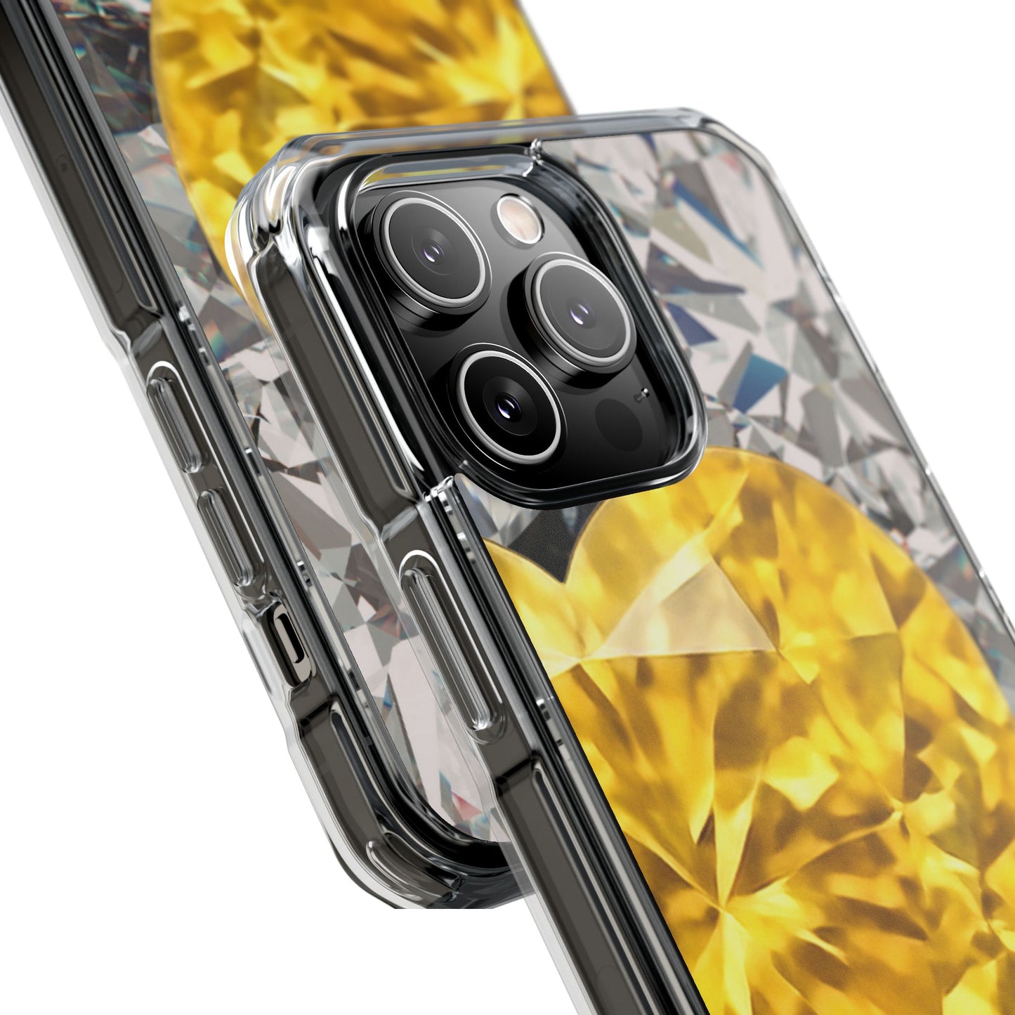 Clear Magnetic Phone Case – Heart of Gold