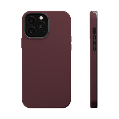 Wireless-Charging Compatible Case – Mulled Wine – Compatible with iPhone 13–17 & Samsung Galaxy S25–S26 Series