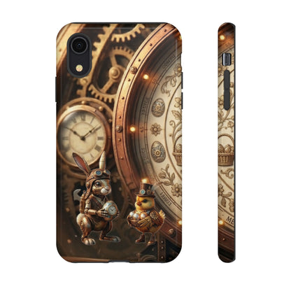 Protective Phone Case – Clockwork Cottontail
