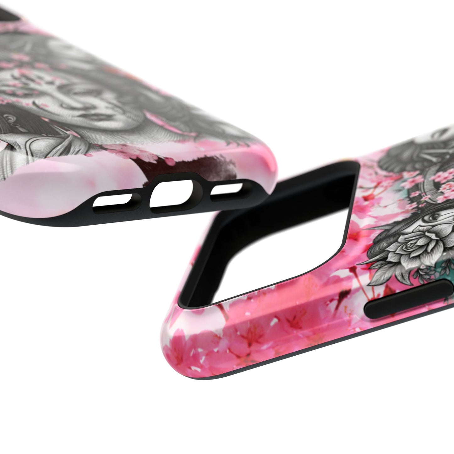 Impact-Resistant Phone Case – Blossom & Thorn