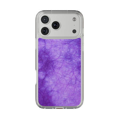 Clear Phone Case – Neon Dusk