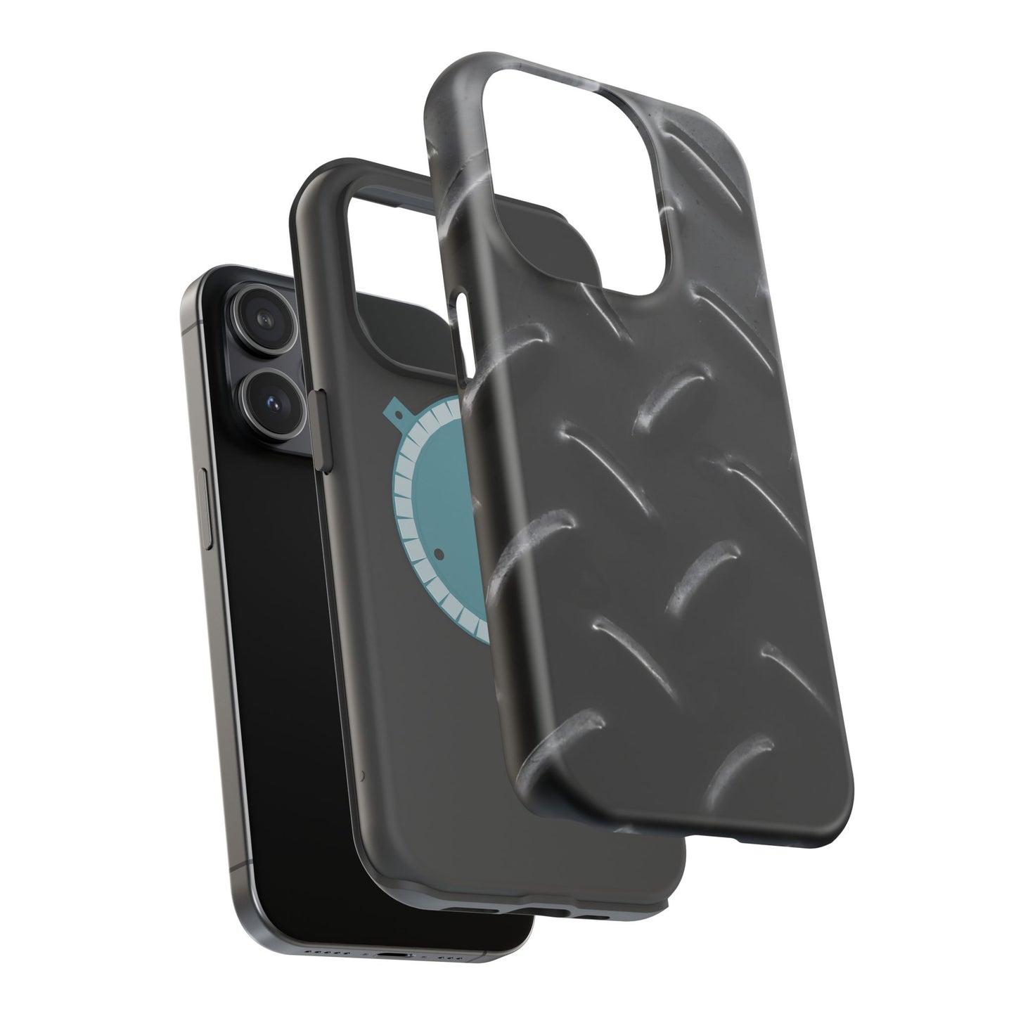 Wireless-Charging Compatible Case – Blackout Plate