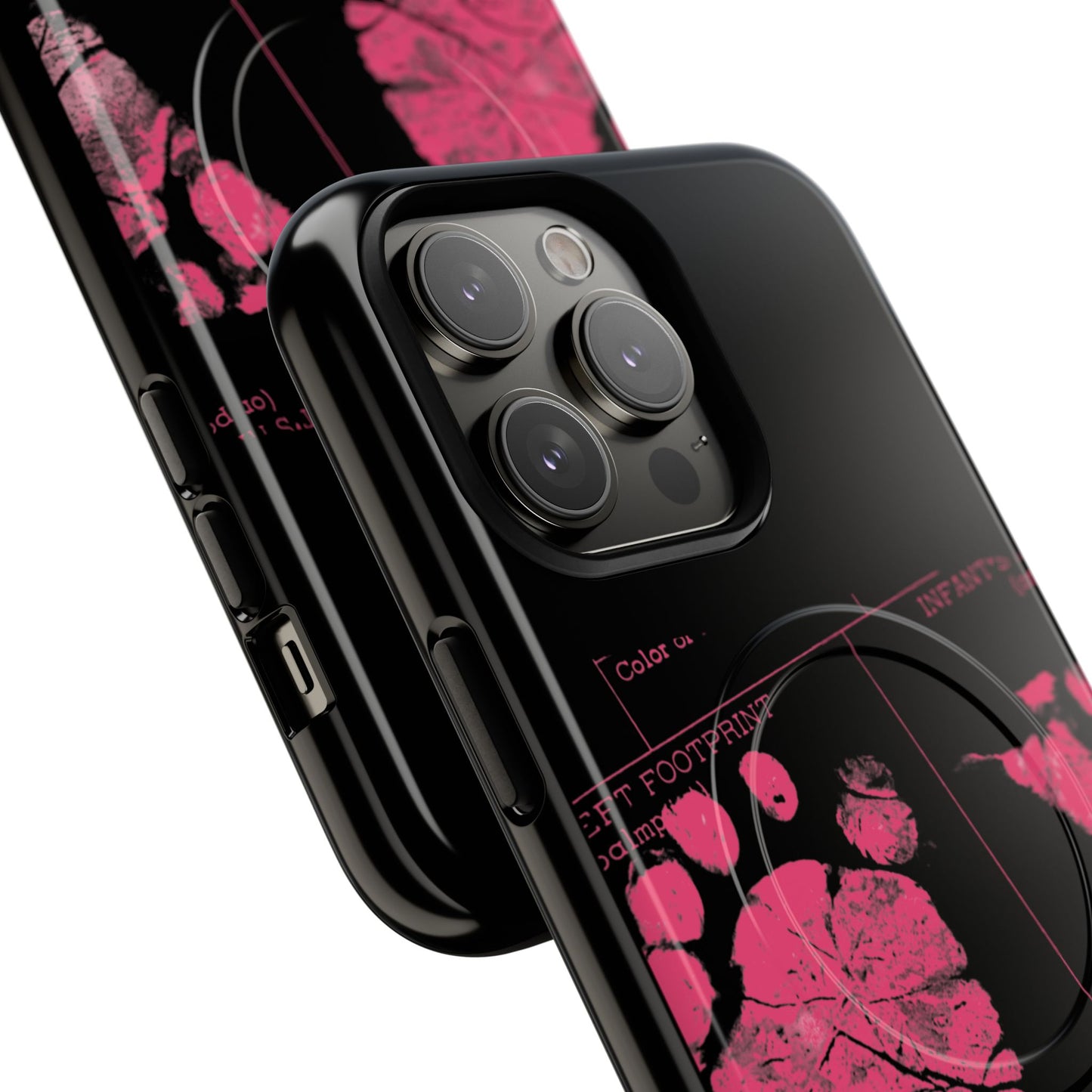 Protective Magnetic Phone Case – Mom’s Little Pink Footprints