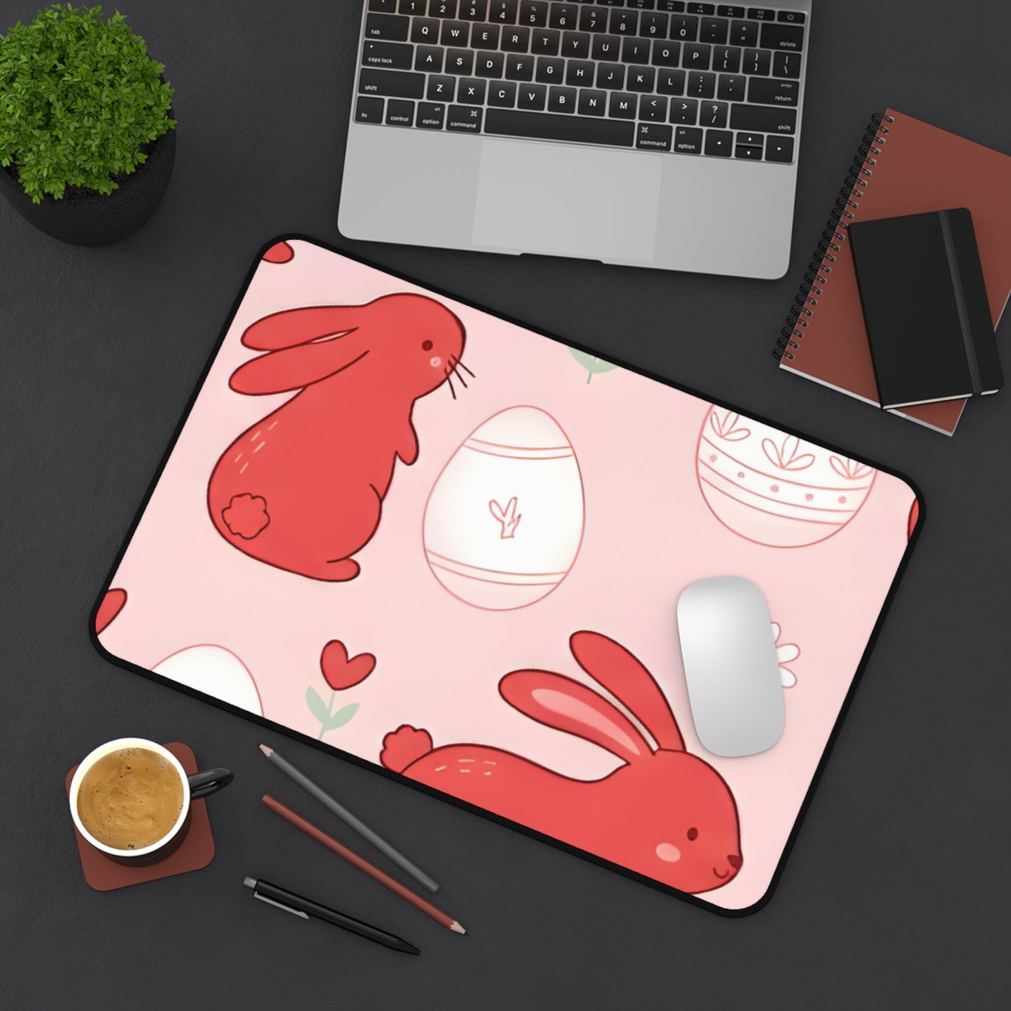 Desk Mat – Hop & Hearts