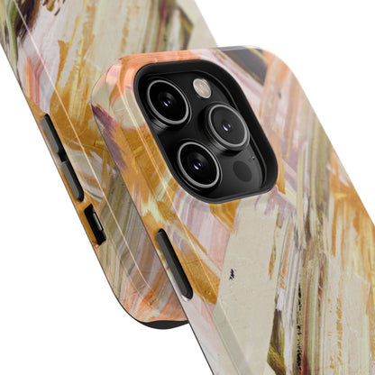 Impact-Resistant Phone Case – Brush & Bronze