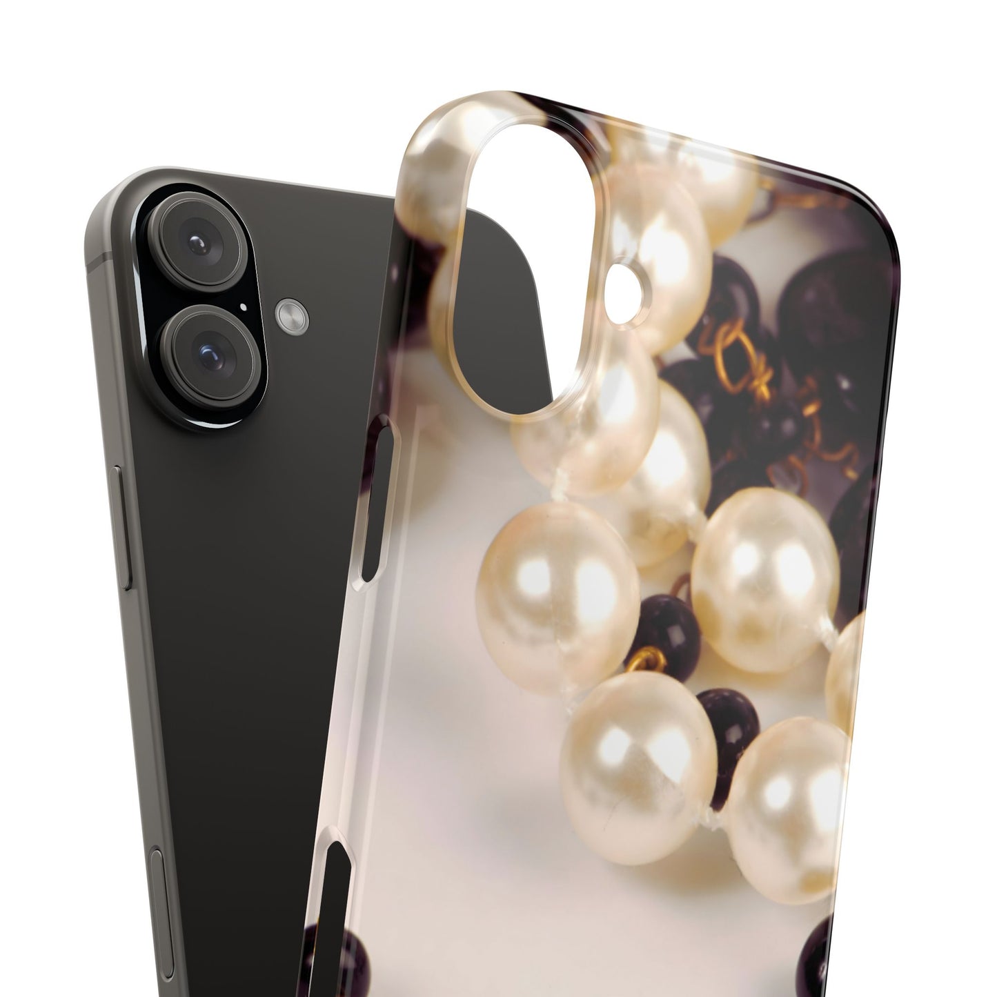 Slim Phone Case – Noir Pearl
