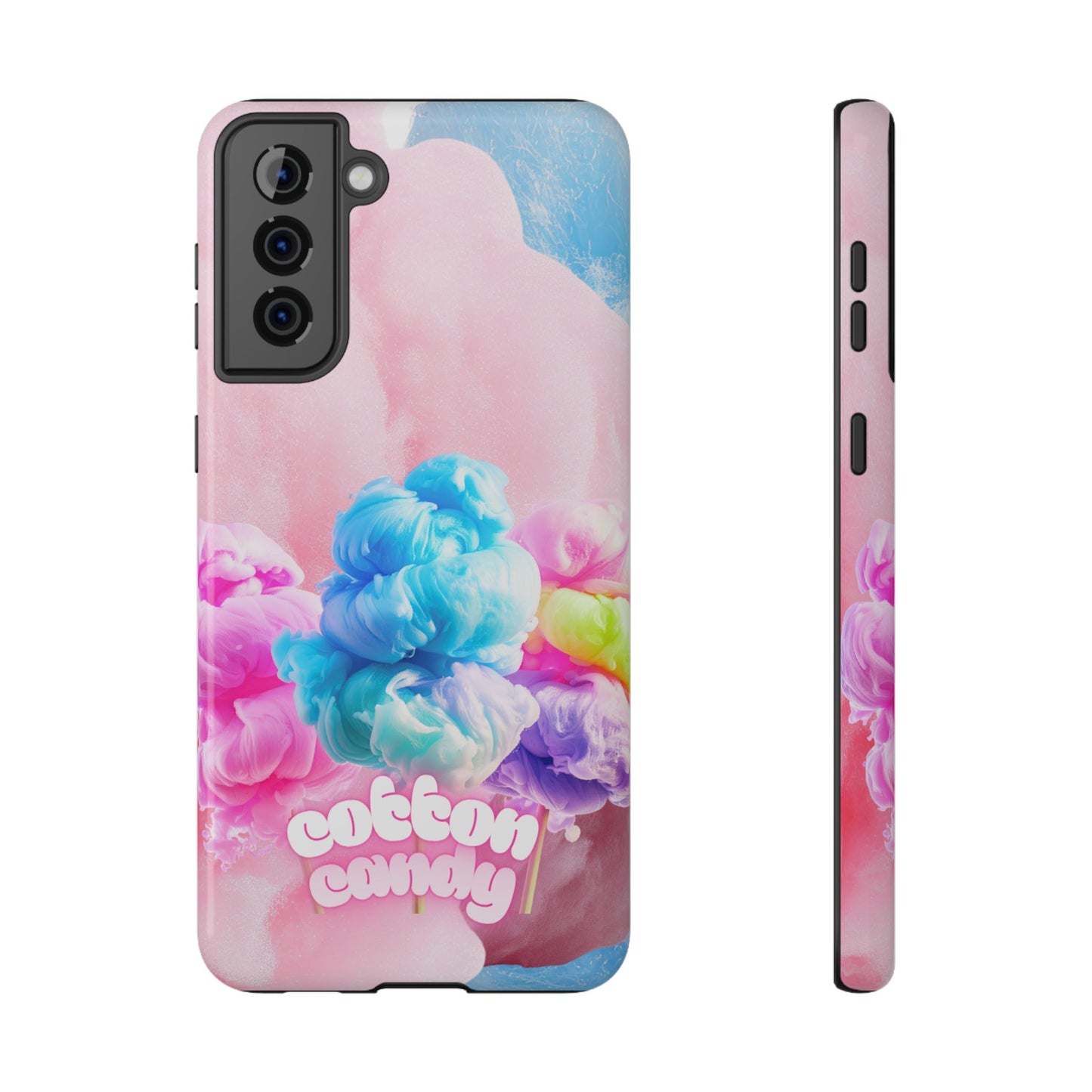 Impact-Resistant Phone Case – Cotton Candy Dream