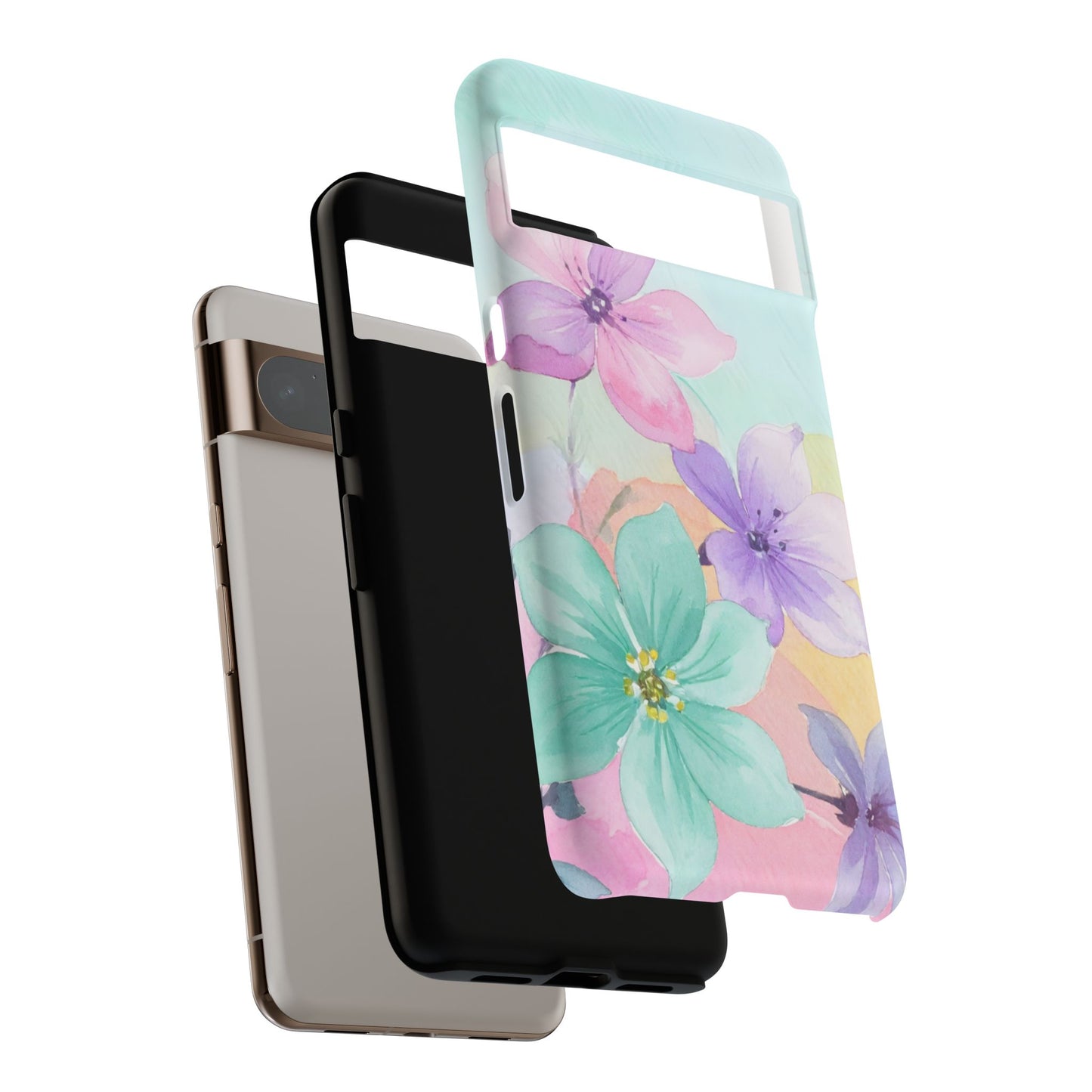 Protective Phone Case – Water Petal
