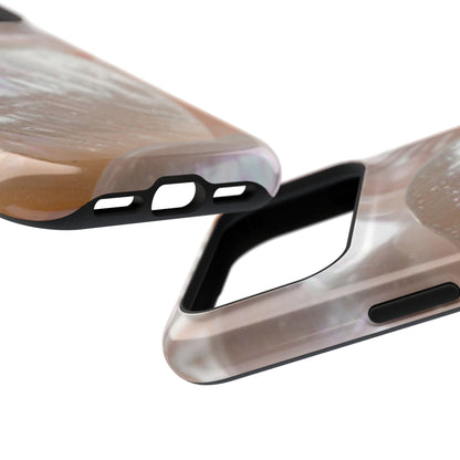 Impact-Resistant Phone Case – Blush Pearl