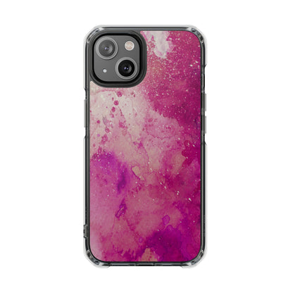 Clear Magnetic Phone Case – Spilled Wine