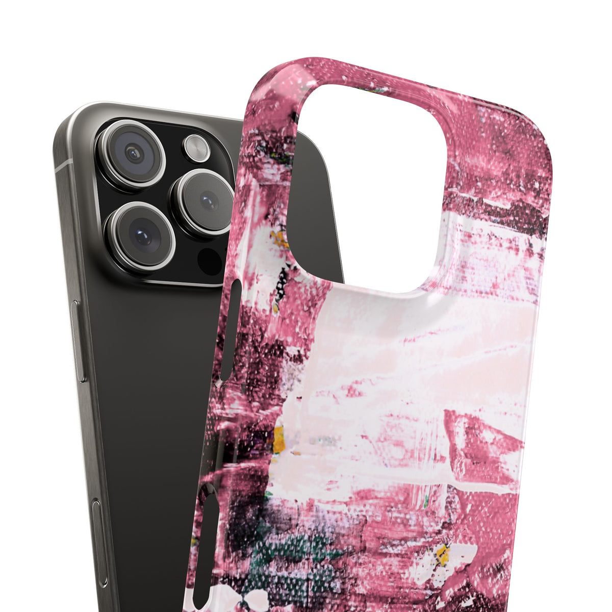 Slim Phone Case – Faded Cranberry – Compatible with iPhone 11–17 Series