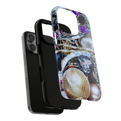 Protective Magnetic Phone Case – Chrome Jewel