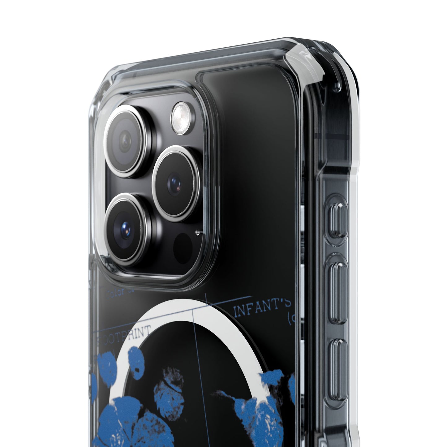 Clear Magnetic Phone Case – Mom’s Little Blue Footprints