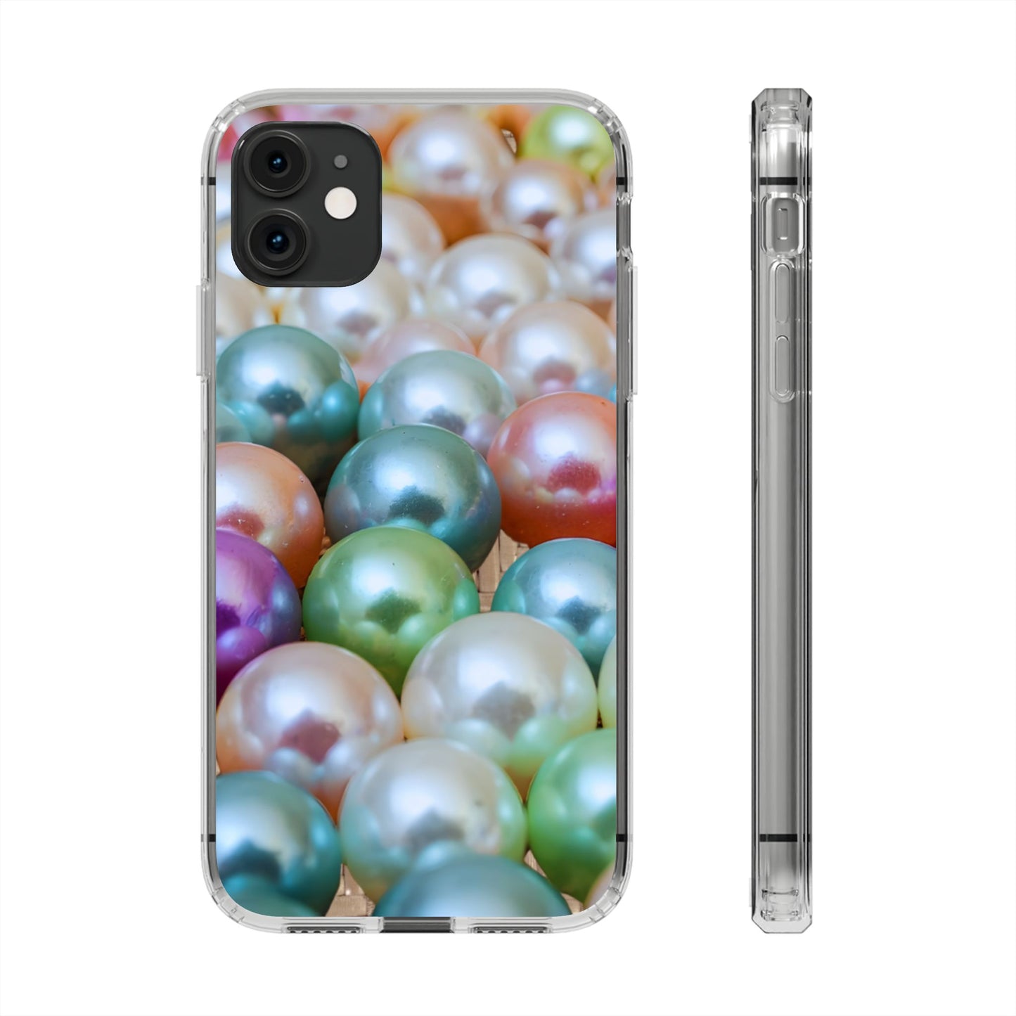 Clear Phone Case – Pearl Pop