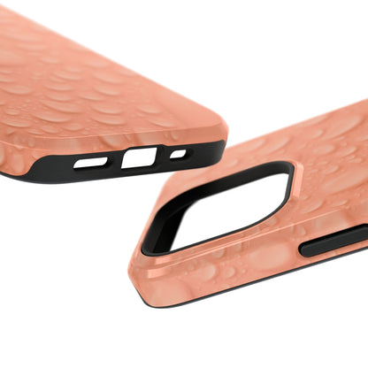 Impact-Resistant Phone Case – Apricot Rain