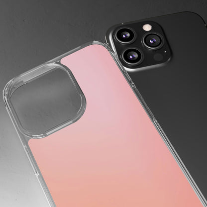 Clear Phone Case – Peachy Calm