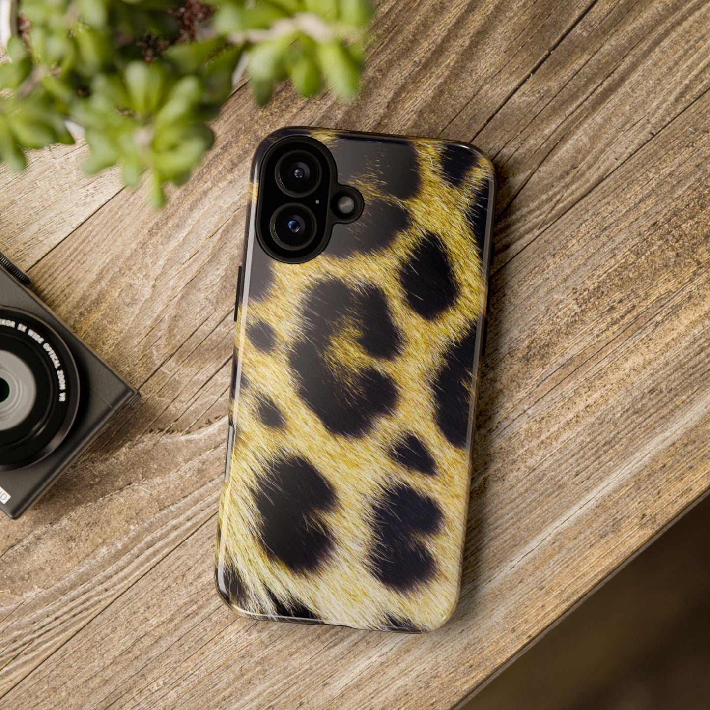 Protective Phone Case – Leopard Luxe
