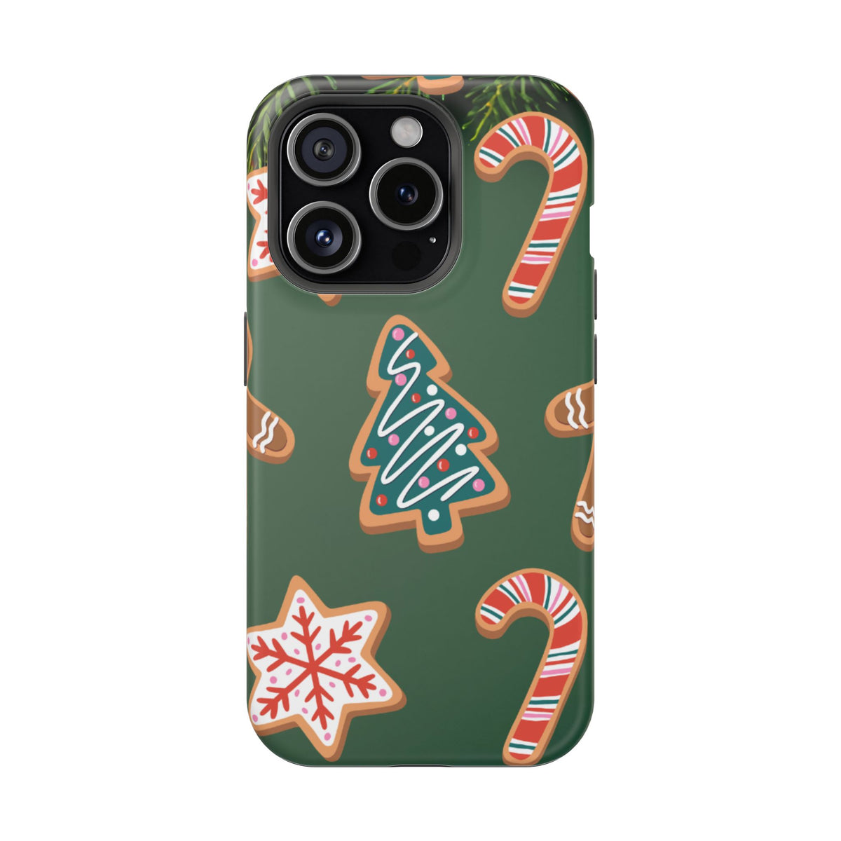 Wireless-Charging Compatible Case – Cookie Season – Compatible with iPhone 13–17 & Samsung Galaxy S25–S26 Series