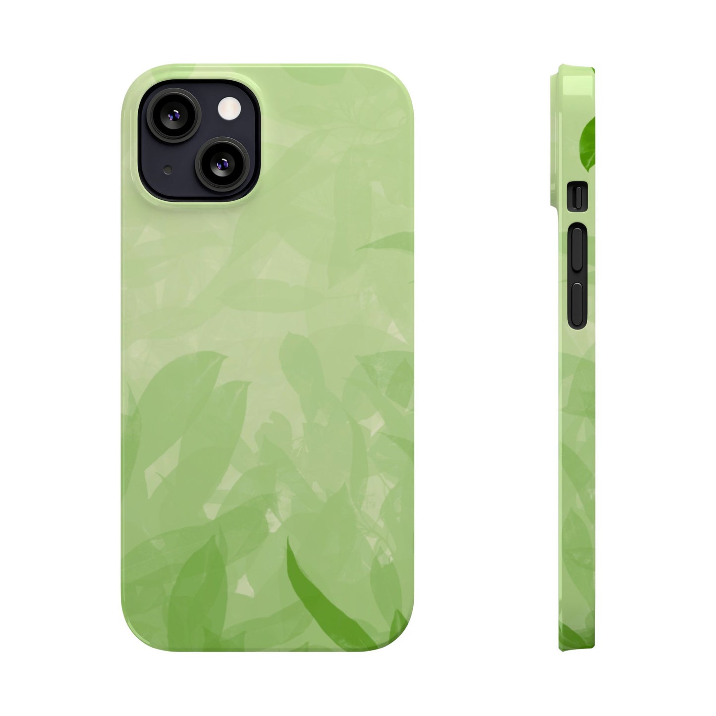 Slim Phone Case – Leaf Echo