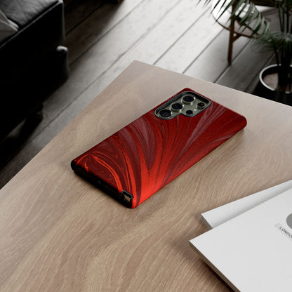 Protective Phone Case – Crimson Current