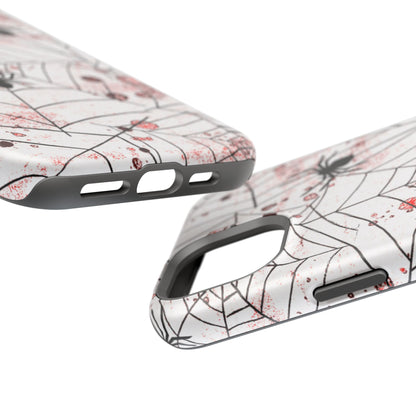 Impact-Resistant Phone Case – Blood Web