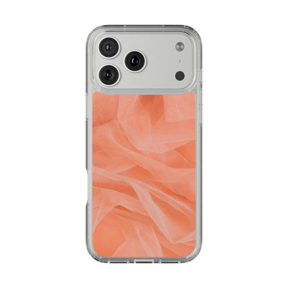 Clear Phone Case – Coral Veil