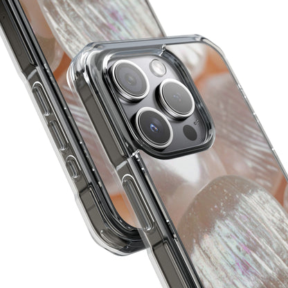 Clear Magnetic Phone Case – Blush Pearl