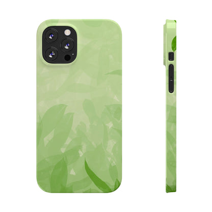 Slim Phone Case – Leaf Echo