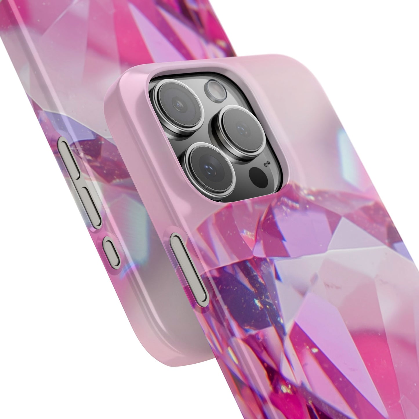 Snap Phone Case – Pink Ice