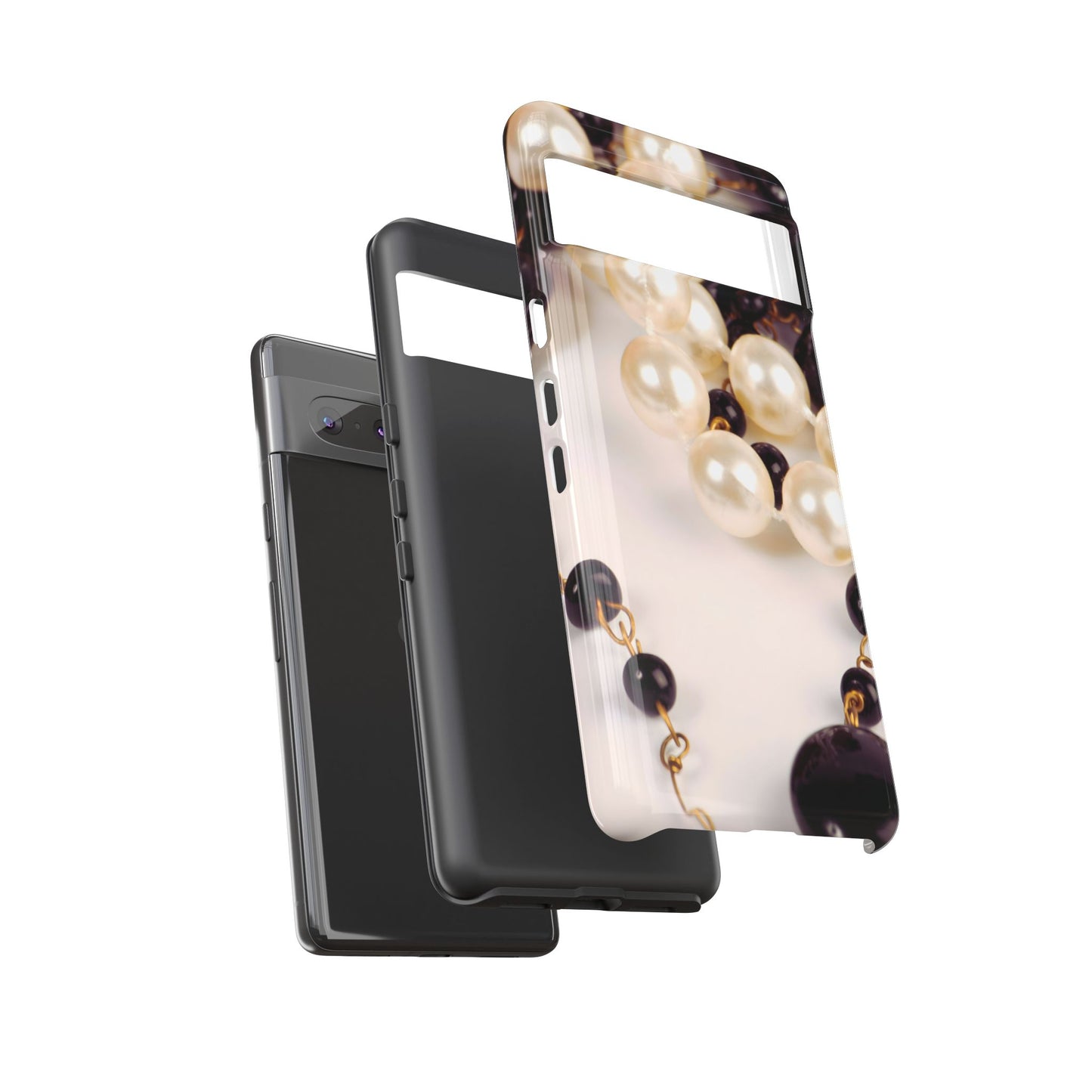 Protective Phone Case – Noir Pearl